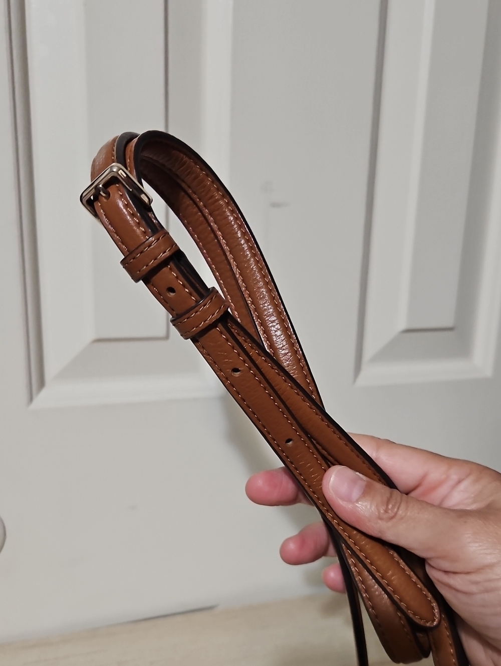 Kate Spade EUC Replacement Brown Leather Crossbody Strap